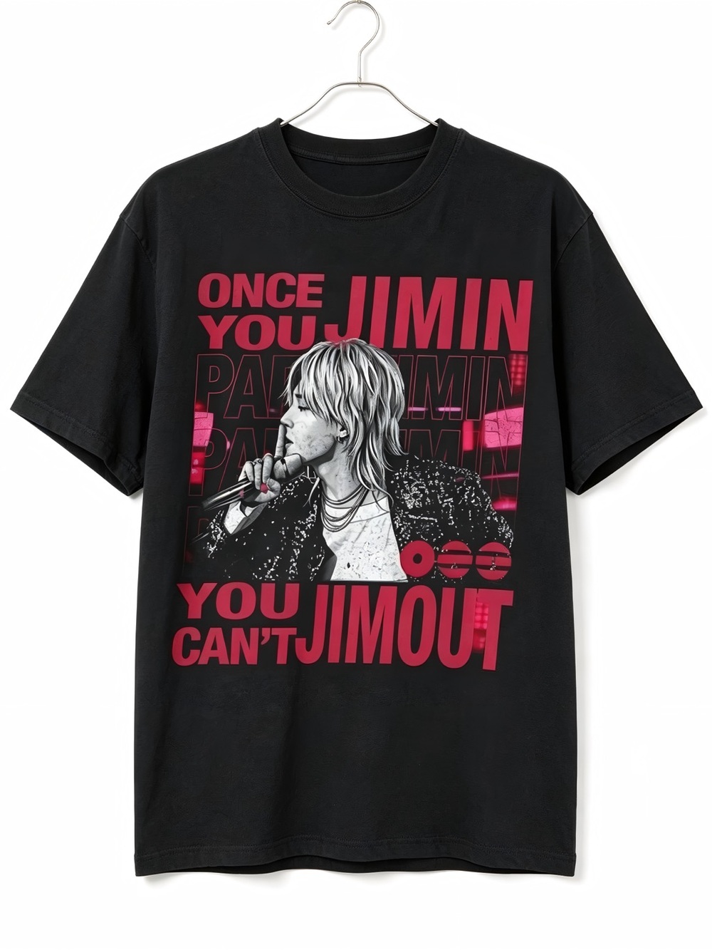 Jimin BTS Shirt, Graphic Park Jimin Kpop Womens Mens T-shirt Unisex